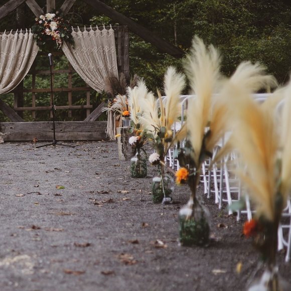 Boho Wedding Decorations for Isles Rustic Wedding Decor Floral Pompas Grass - Picture 8 of 9